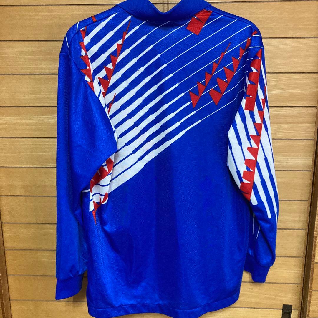 アシックス サッカー日本代表ユニフォーム ドーハモデルL 日本製