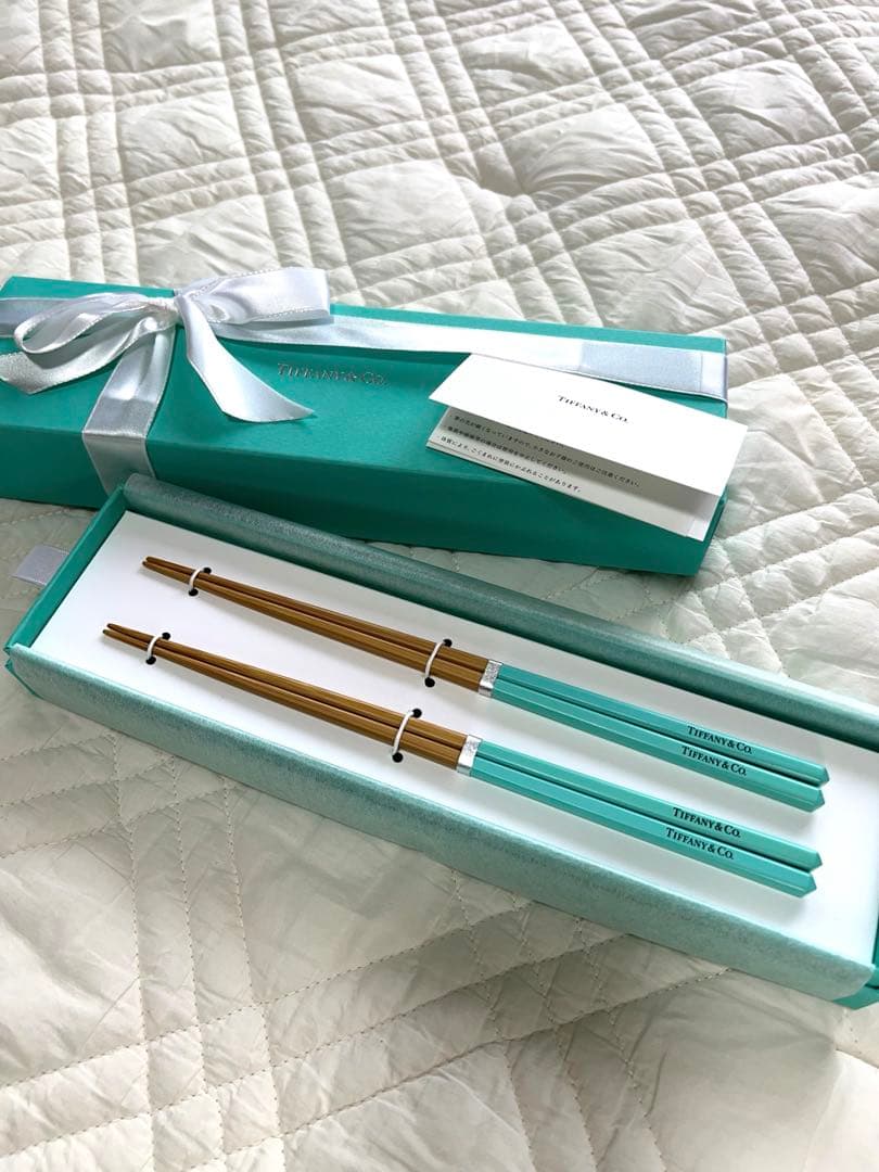 ティファニー　Tiffany&Co. お箸2膳セット