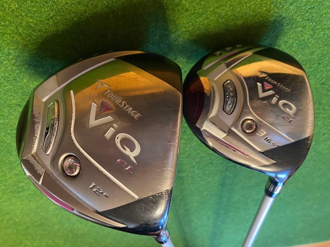 ツアーステージViQ レディース ドライバー&3W（スプーン）の2本セット