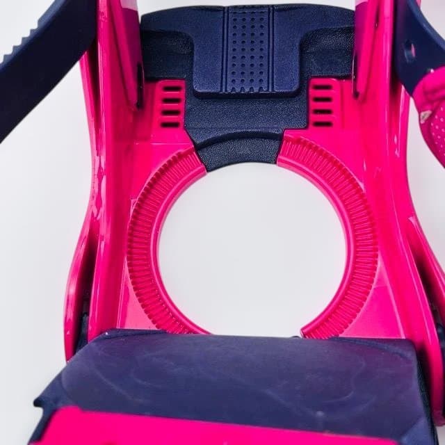 BURTON CUSTOM Sサイズ ピンク×ネイビー ロゴ 上位モデル