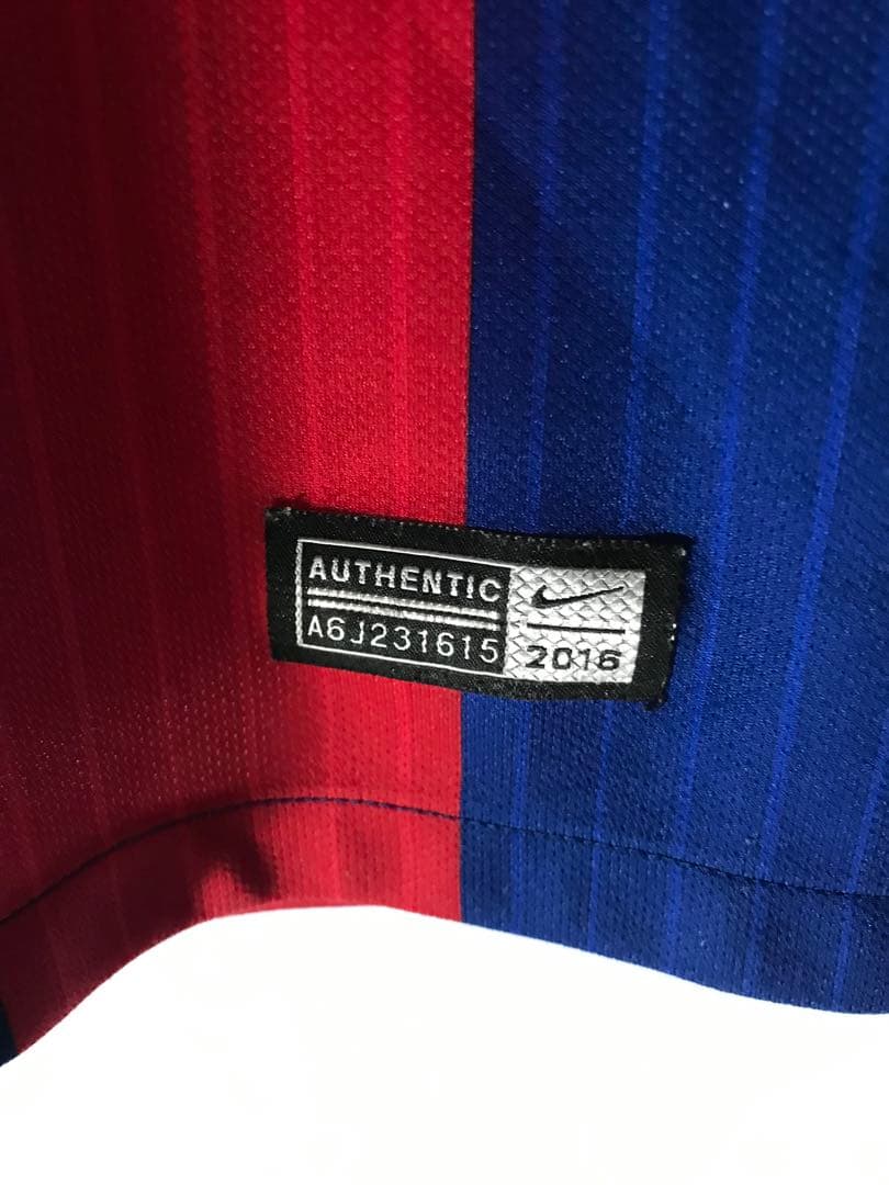 正規品 NIKE FCバルセロナ「10」リオネル・メッシ 半袖XLユニフォーム