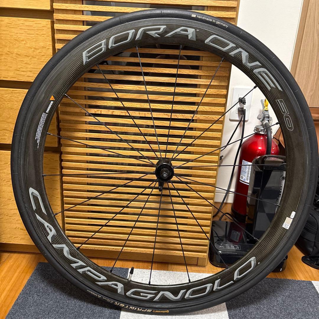 【ジャンク】Campagnolo Bora One 50 フロント タイヤ付き