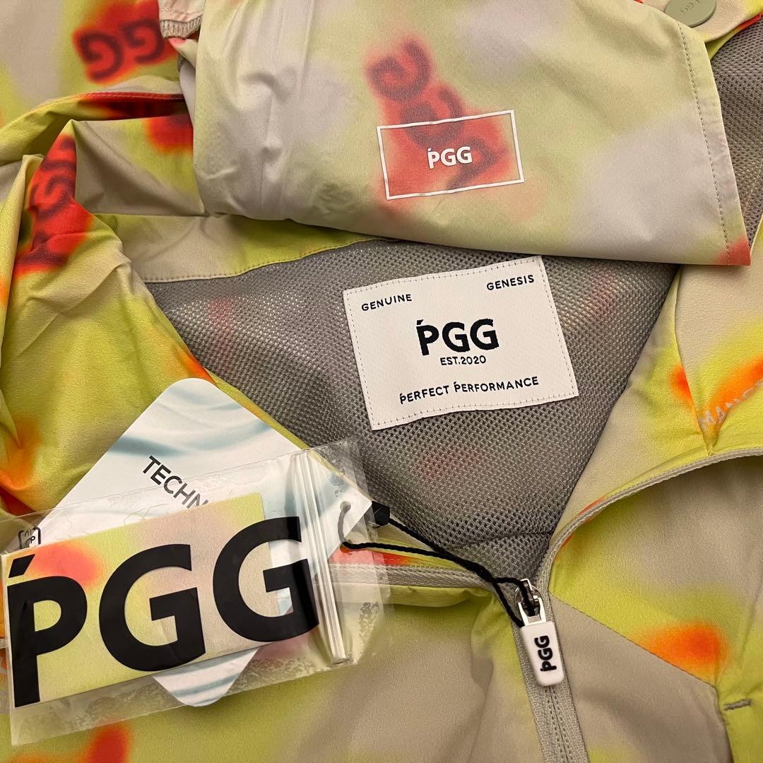 新品★82,500円 PGG パーリーゲイツ 春夏ゴルフセットアップ 黄緑5