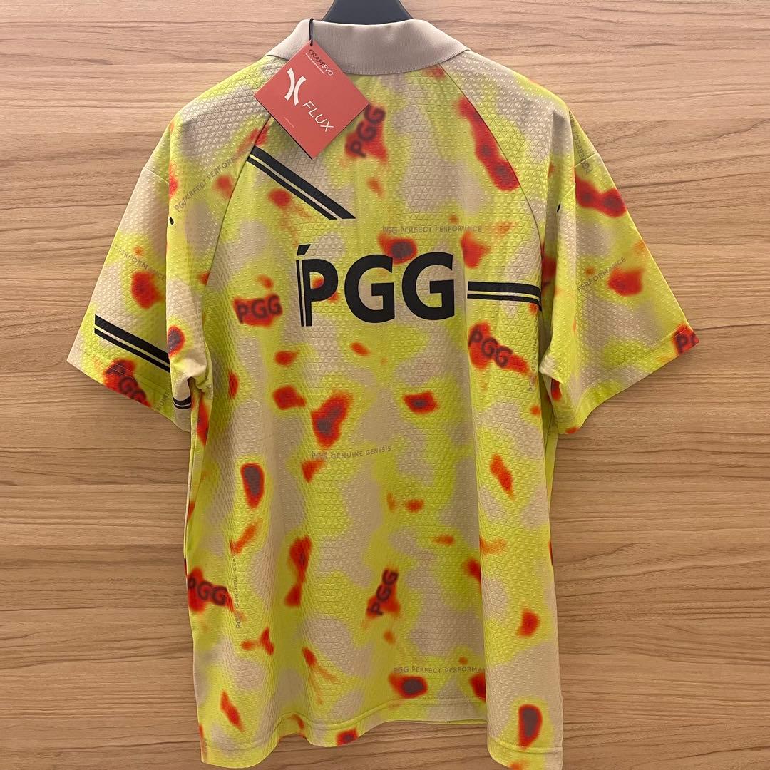 新品★82,500円 PGG パーリーゲイツ 春夏ゴルフセットアップ 黄緑5