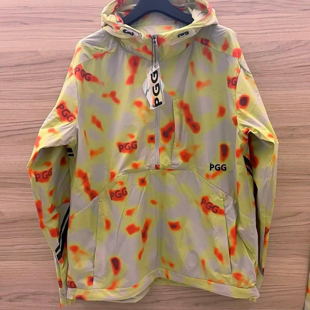 新品★82,500円 PGG パーリーゲイツ 春夏ゴルフセットアップ 黄緑5