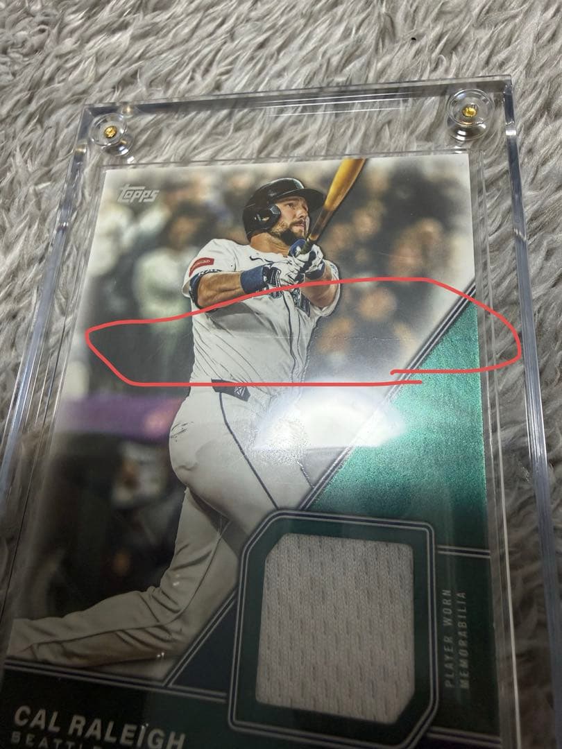AdriánBeltré直筆サイン大谷翔平インサート Raleighパッチカード