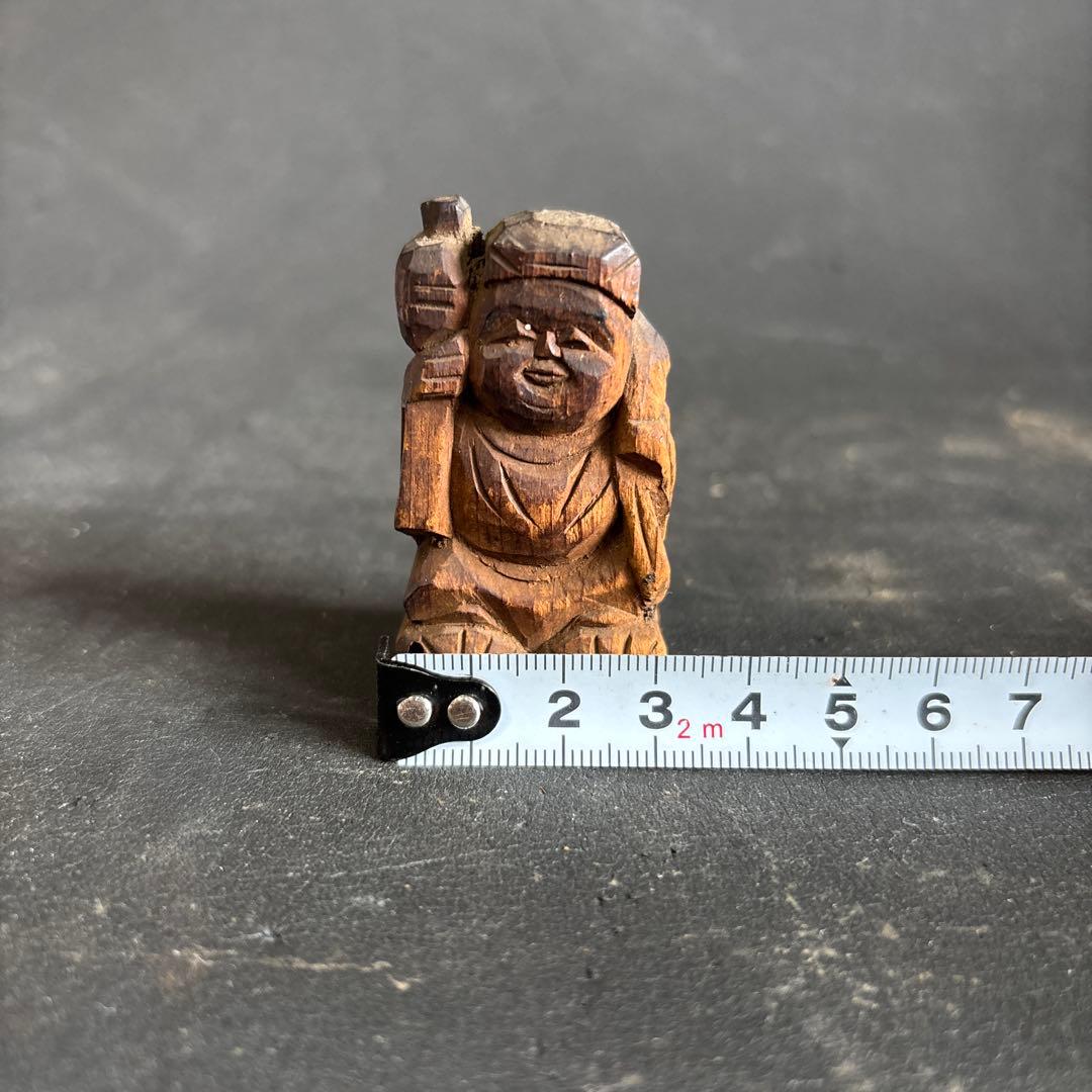 大黒様　木製彫刻