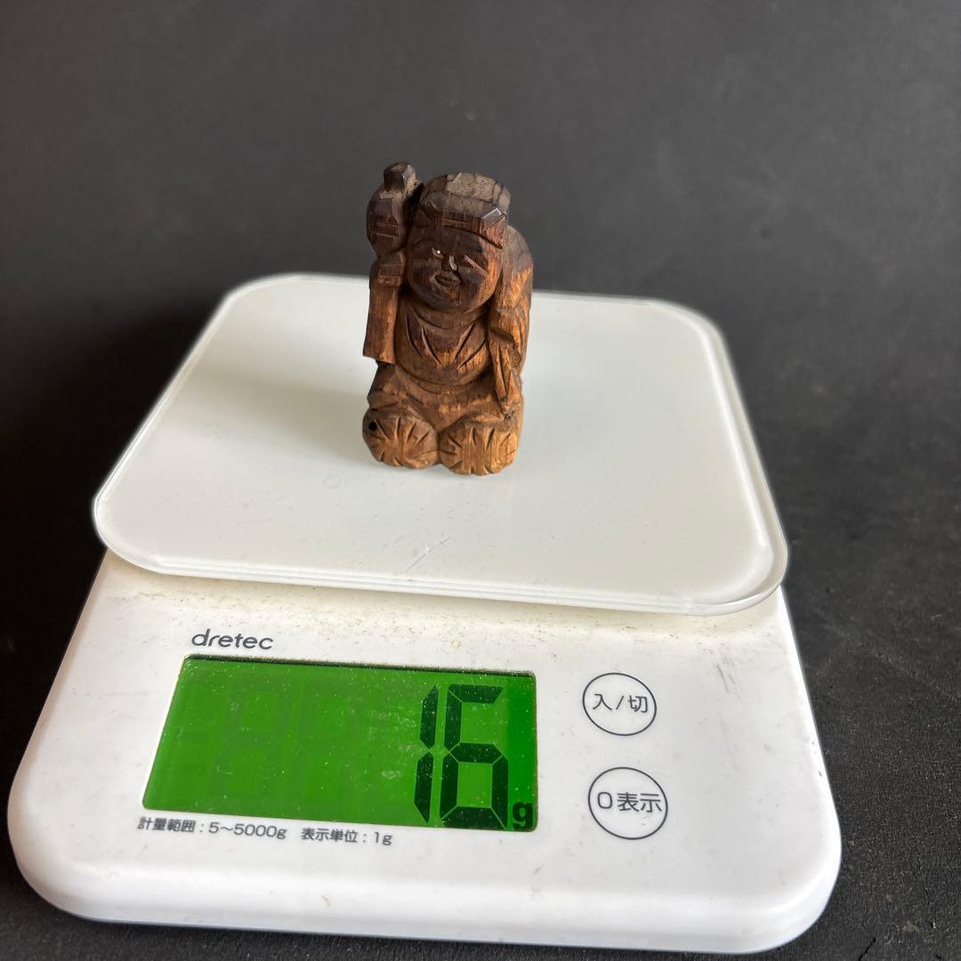 大黒様　木製彫刻