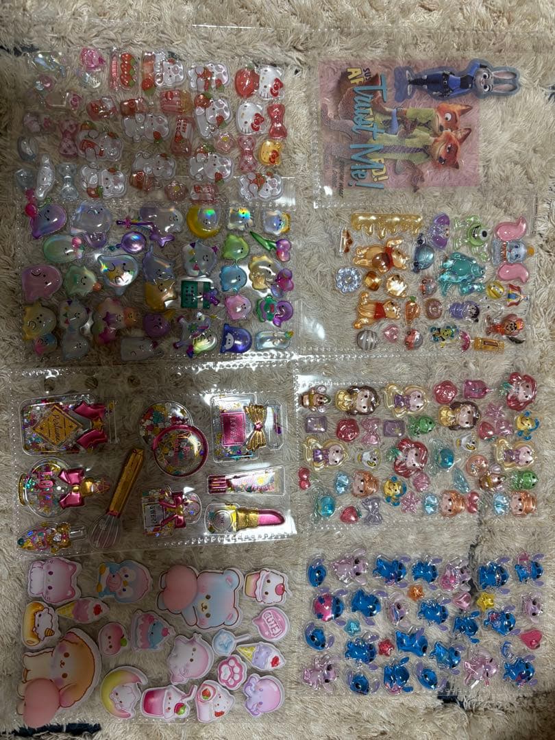 シール帳　完成品　ボンボンドロップシール　おまけ付き