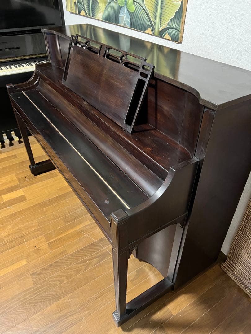 YAMAHA アップライトピアノ ダークブラウン