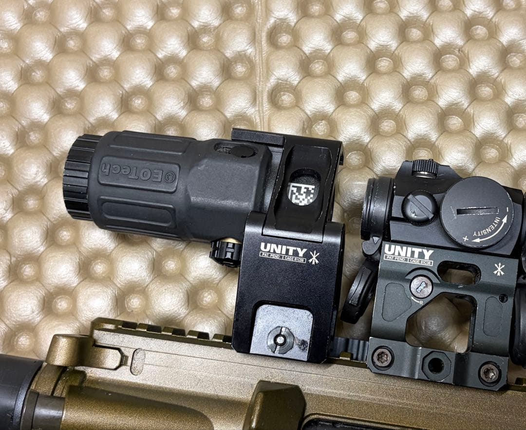 eotech g45マグニファイア（レプリカ）＋UNITY FTC（レプリカ）