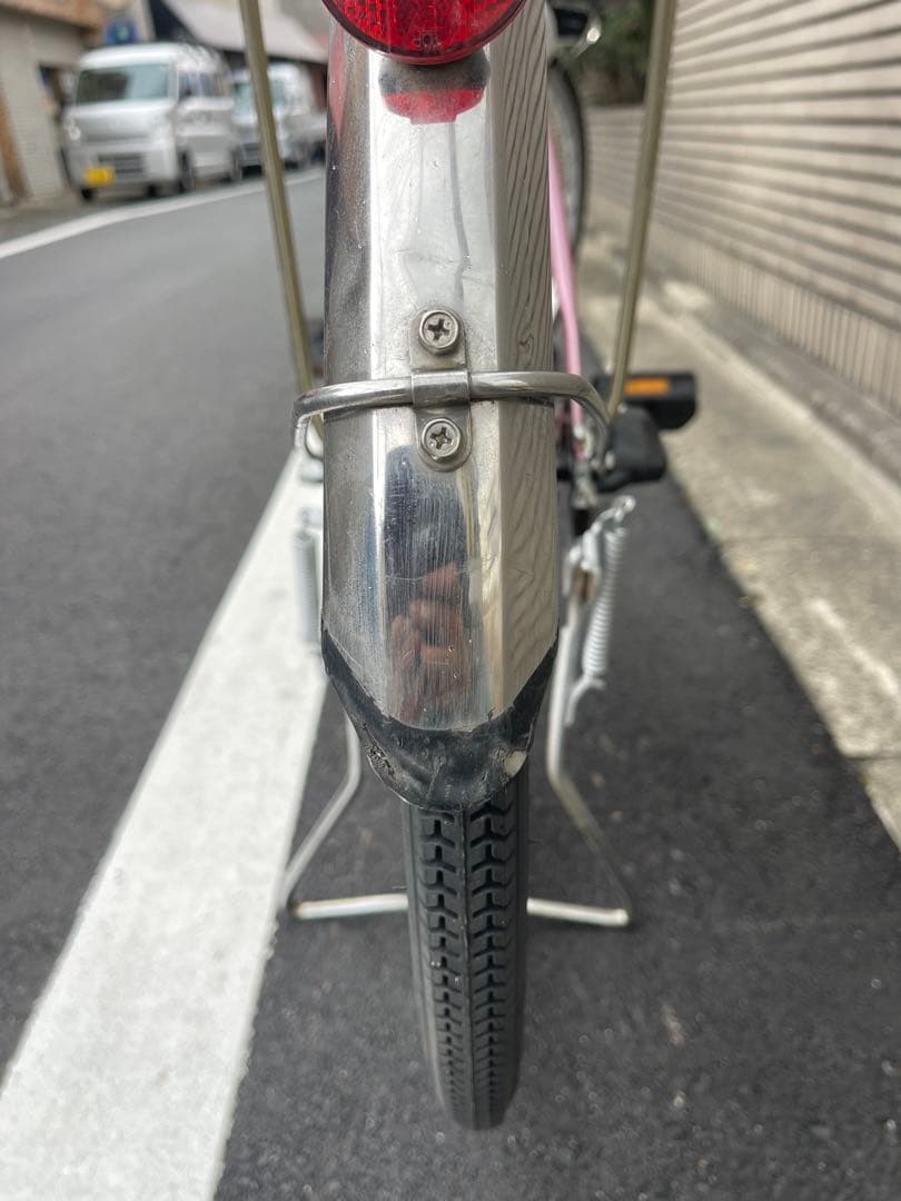 8.9ah Panasonic電動アシスト自転車 ピンク シティタイプ