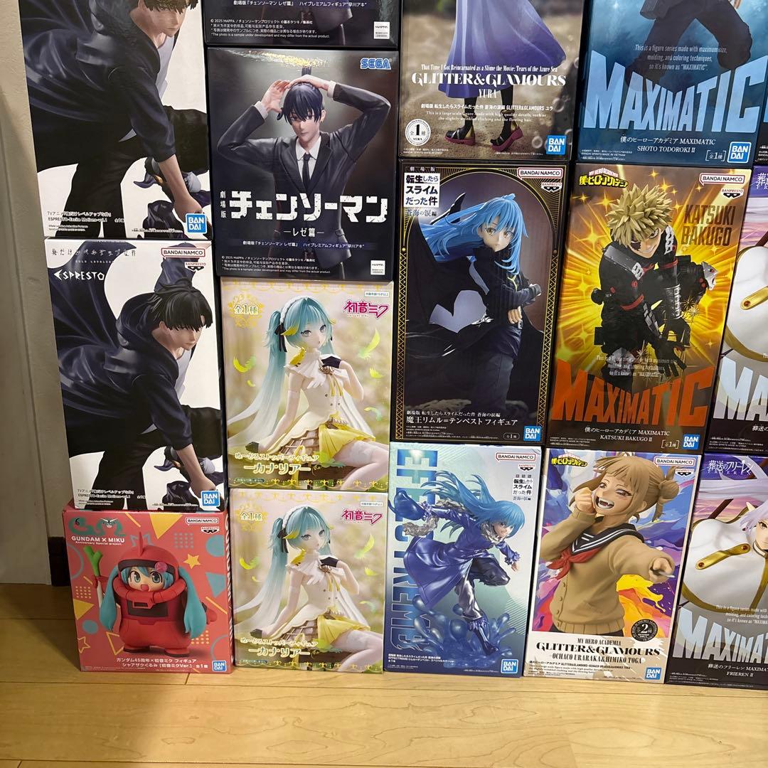 ヒロアカ フリーレン 転スラ チェンソーマン フィギュア まとめ売り 23点