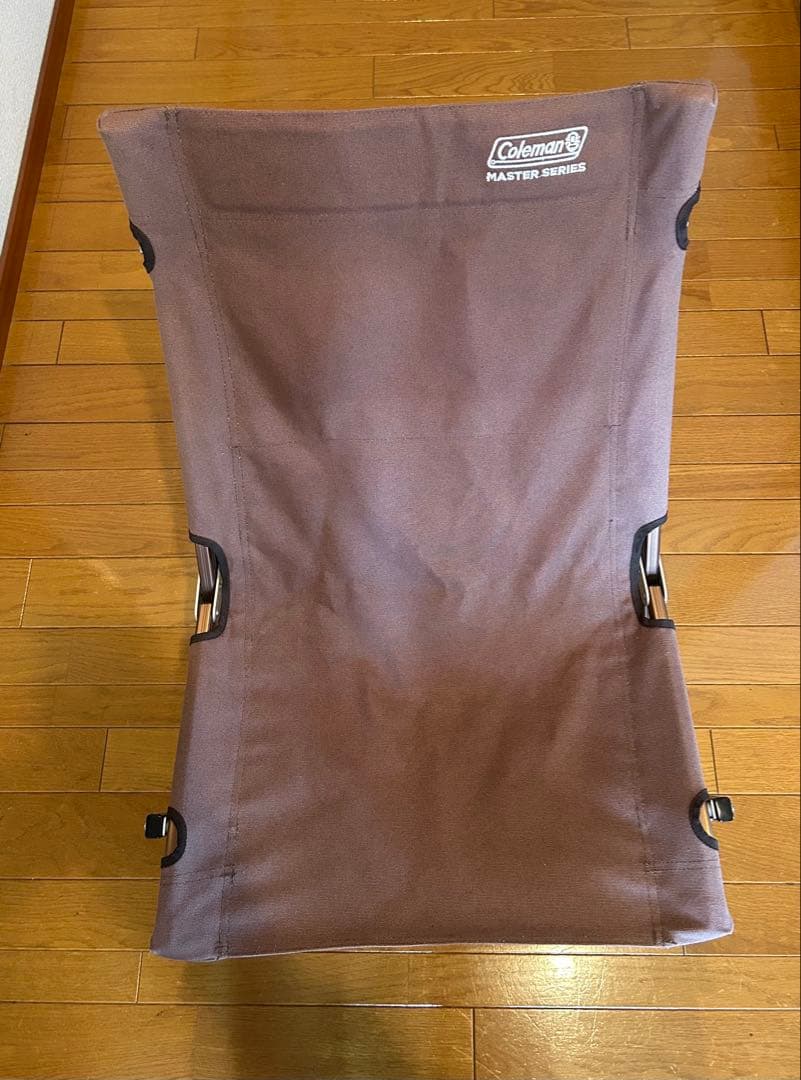 Coleman マスターシリーズ キャンバスローチェア ブラウン