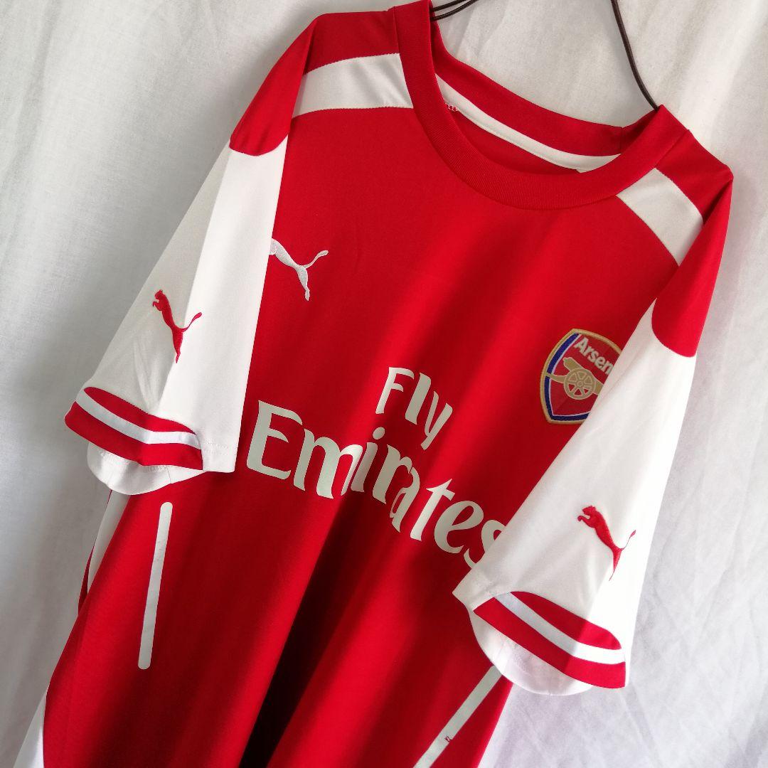 アーセナル　Arsenal　アーロンラムジー　サッカー　ウェア　赤 ユニフォーム