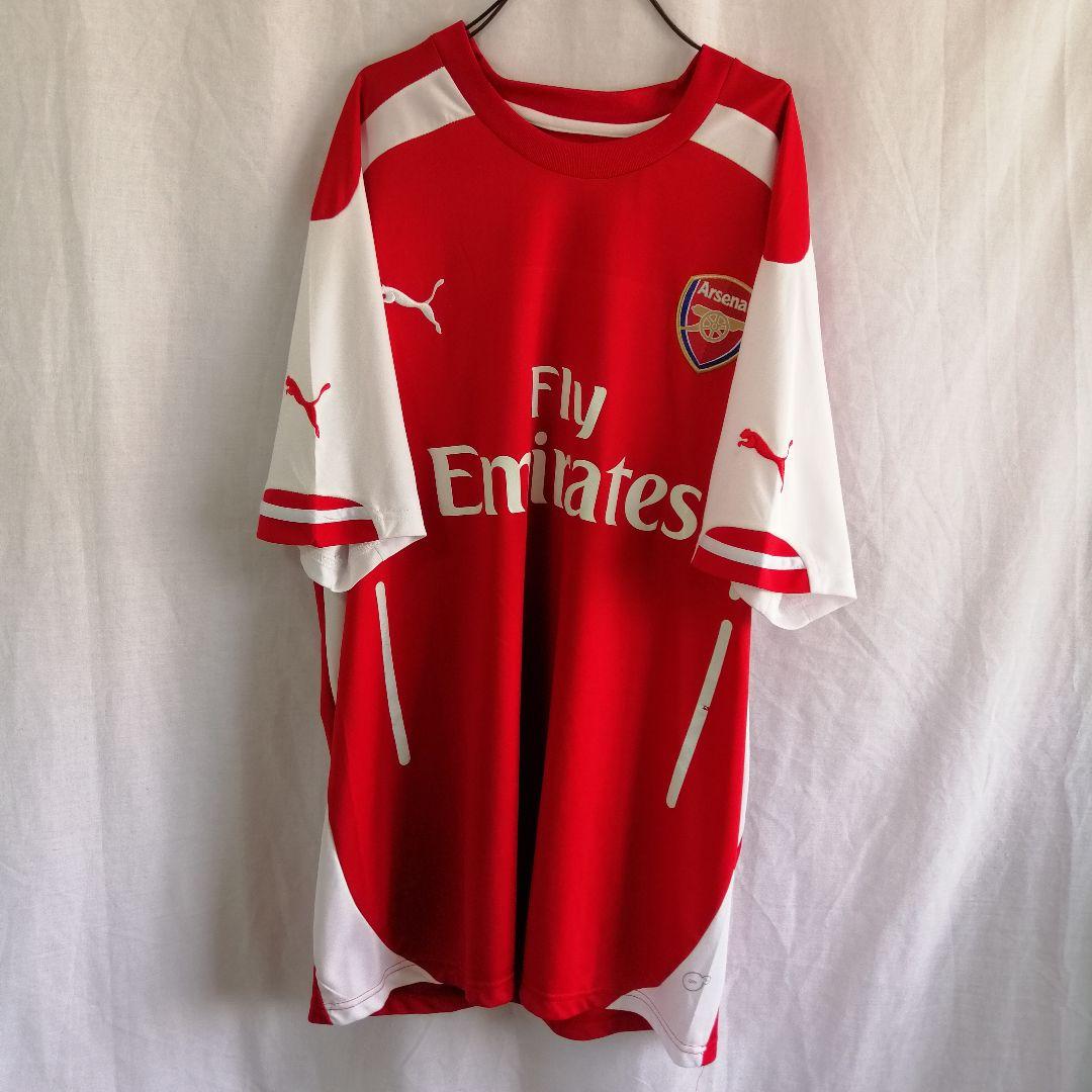 アーセナル　Arsenal　アーロンラムジー　サッカー　ウェア　赤 ユニフォーム