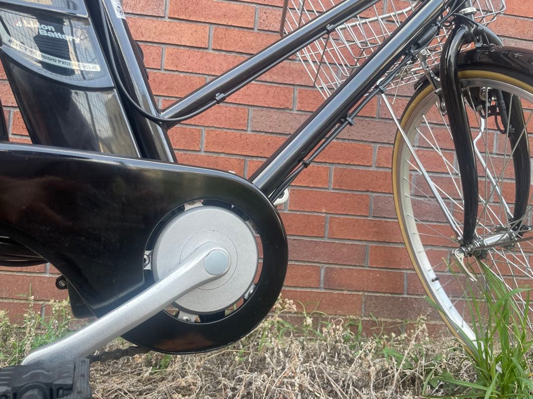電動アシスト自転車 シティタイプ 黒 クロスバイク　26インチ　訳あり　美品