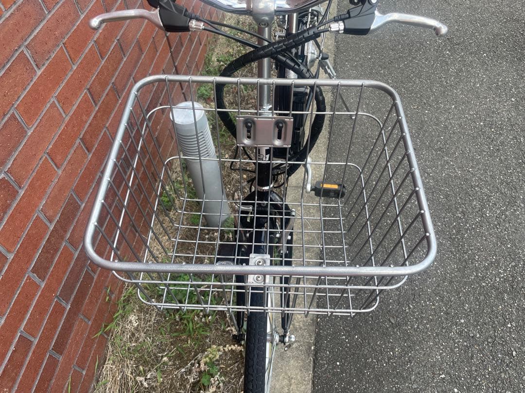 電動アシスト自転車 シティタイプ 黒 クロスバイク　26インチ　訳あり　美品