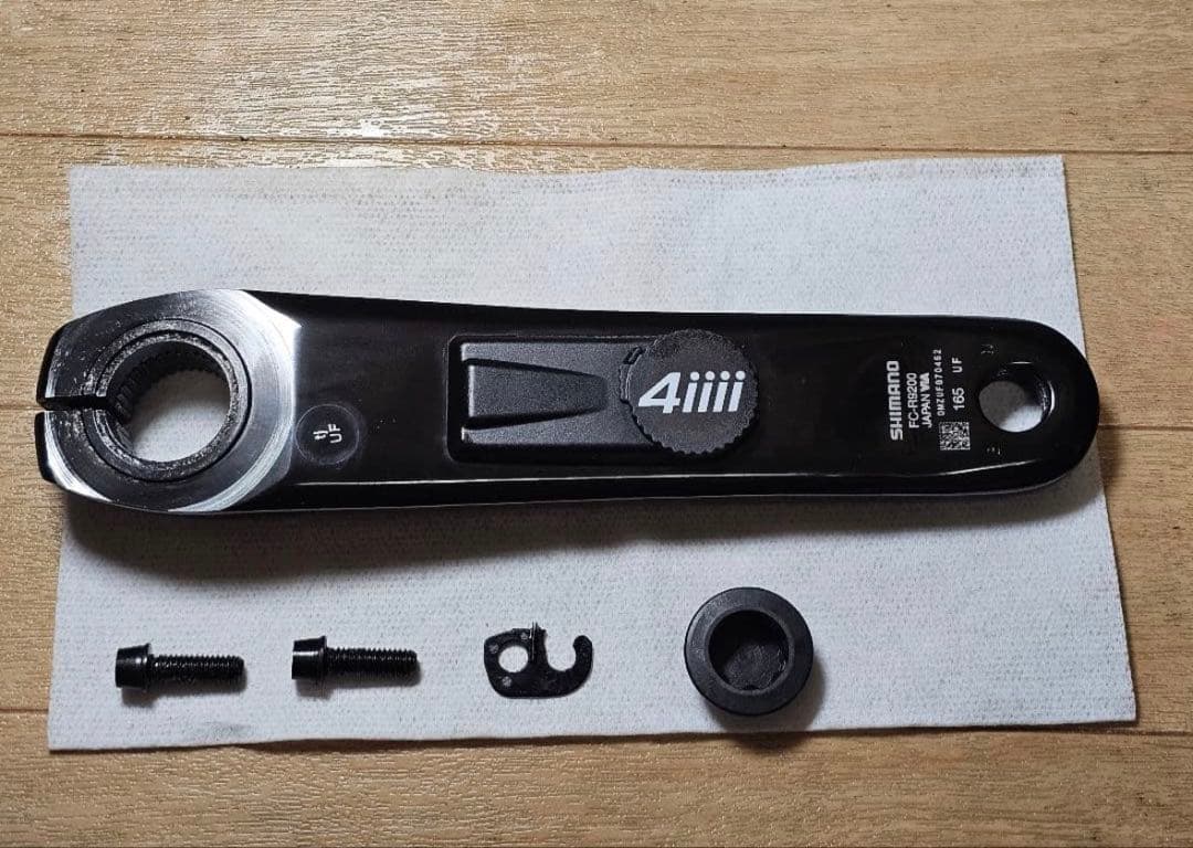 稼動品 4iiii DURA-ACE FC-R9200左クランク 165mm