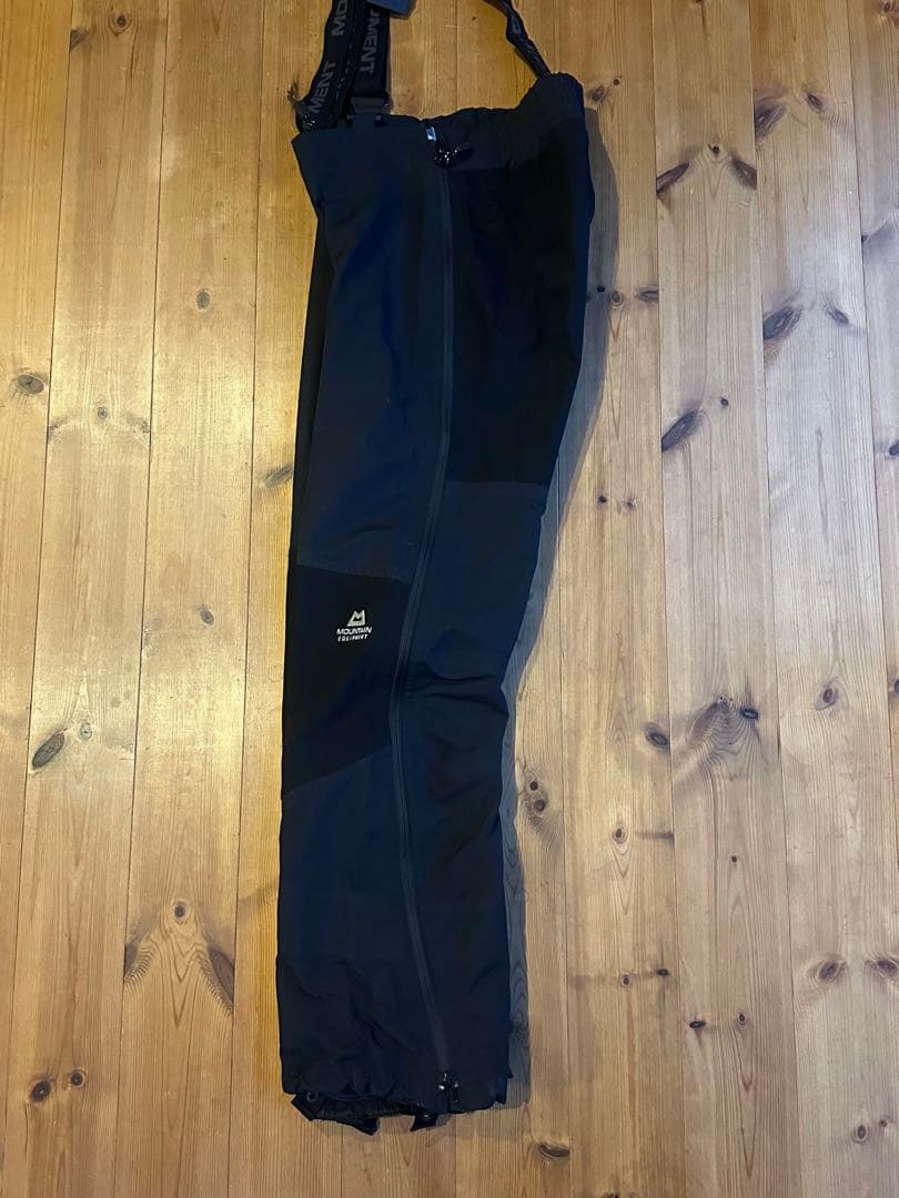 MOUNTAIN EQUIPMENT ビブパンツ ブラック 黒