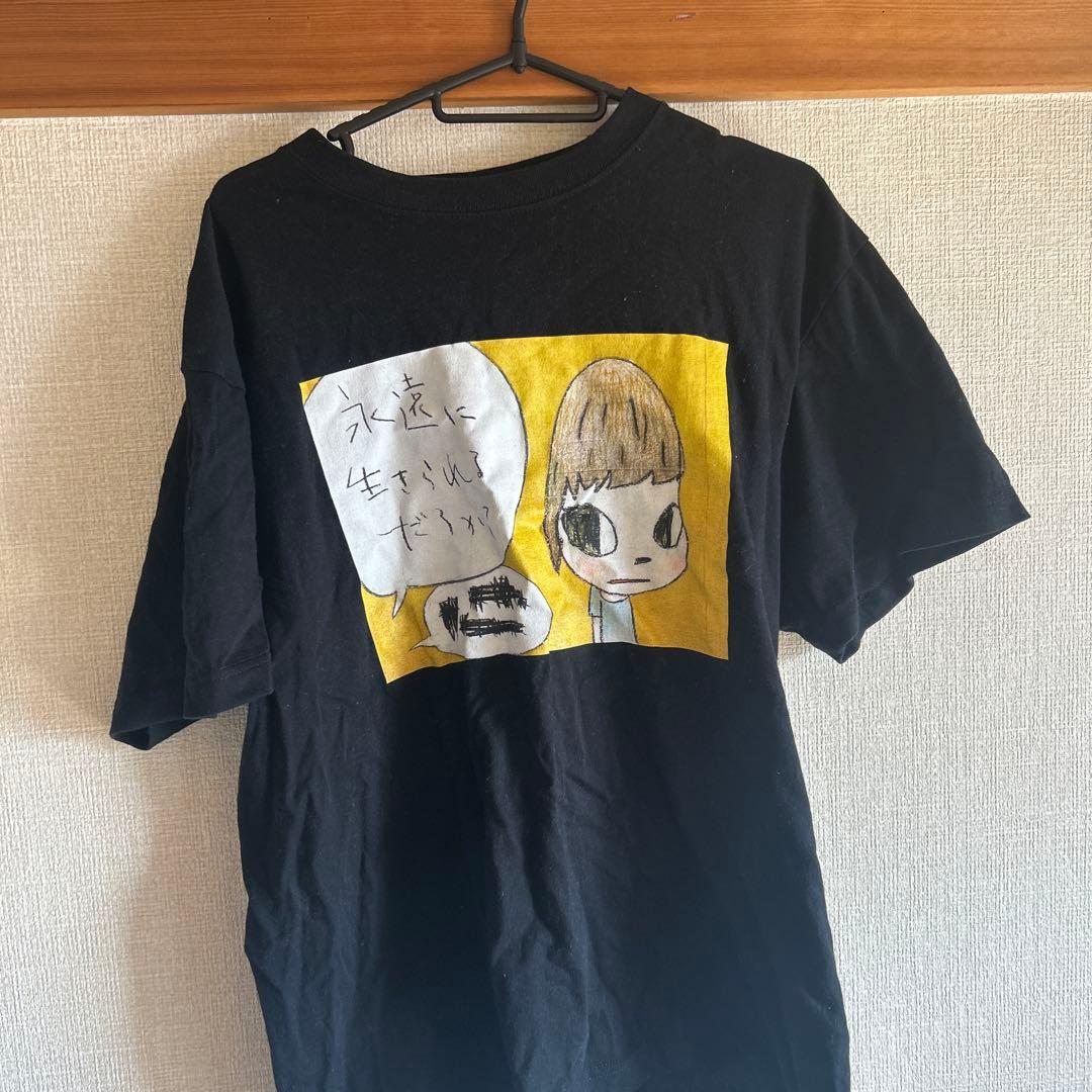 銀杏BOYZ 奈良美智　黒色TシャL