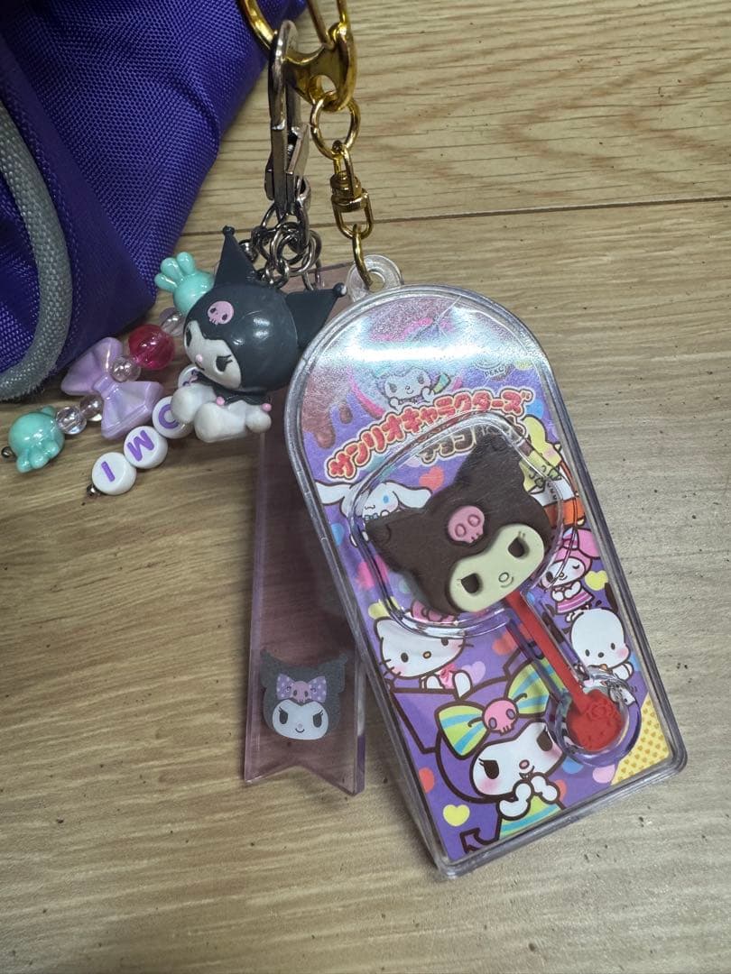 りんご スクバ 紫付き JK キーホルダーまとめ売 ばら売り