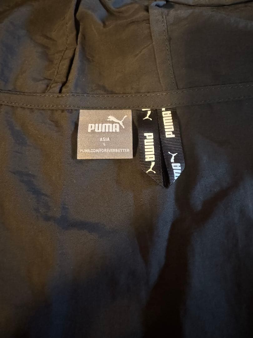 PUMA ASIA FIT ブラック　レディース　Ｌウィンドブレーカー