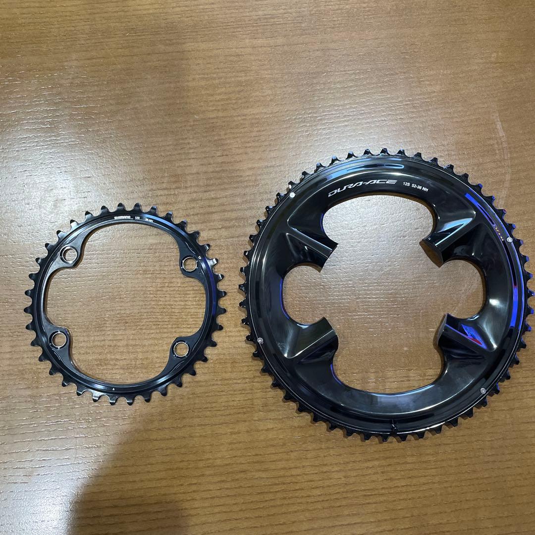 シマノ DURA-ACE デュラエース12S 52-36tチェーンリングセット