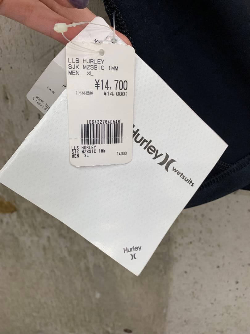 Hurley タッパー ウェットスーツ メンズ XL