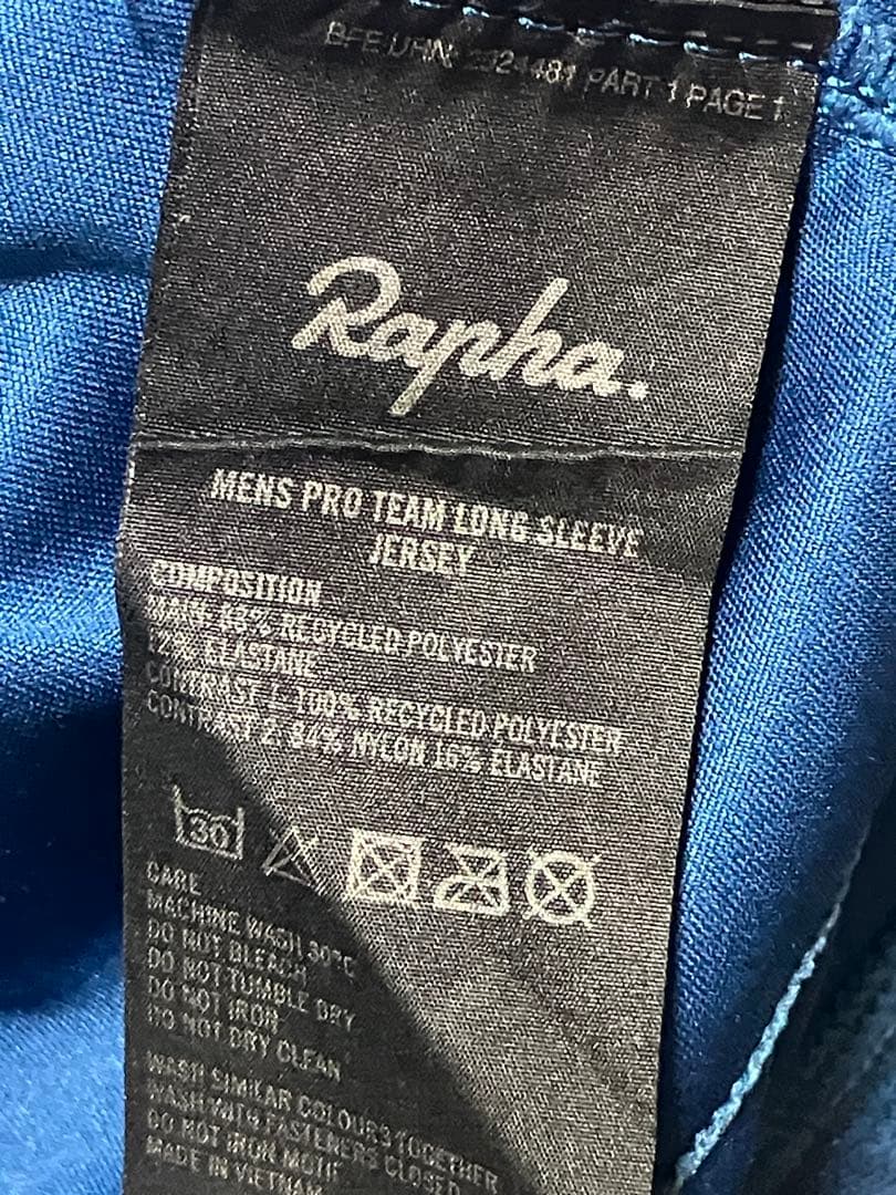 Rapha メンズ プロチーム ロングスリーブ ライトウェイト ジャージ