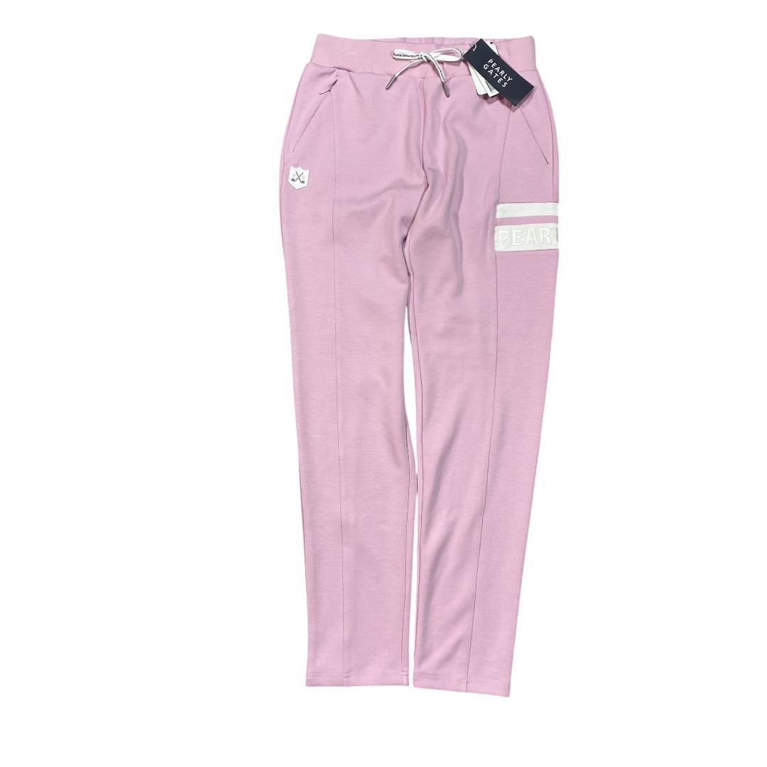 【新品】韓国モデル パーリーゲイツ ストレッチ ロング パンツ 0 ピンク
