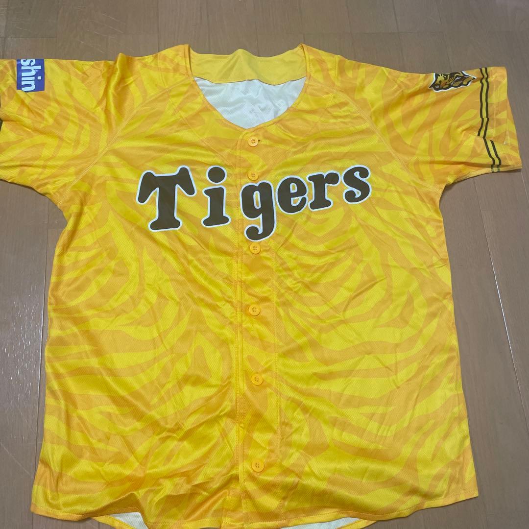 Tigers ユニフォーム 炎デザイン