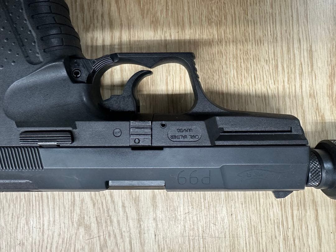 マルゼン製 ワルサーP99 ロングマガジン サプレッサー