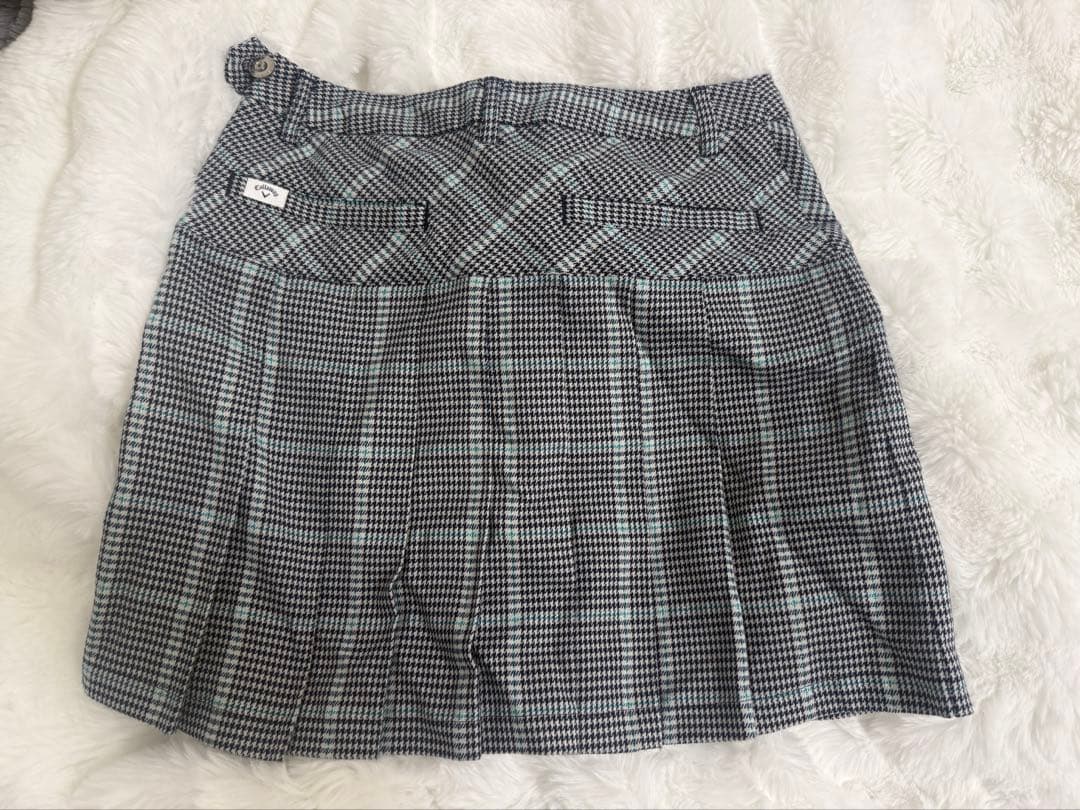【美品】キャロウェイ ｜ ストレッチラメチェックスカート