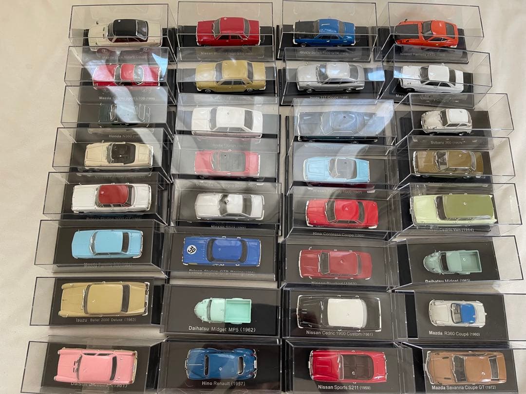 32台　アシェット　国産名車コレクション　1/43 まとめ