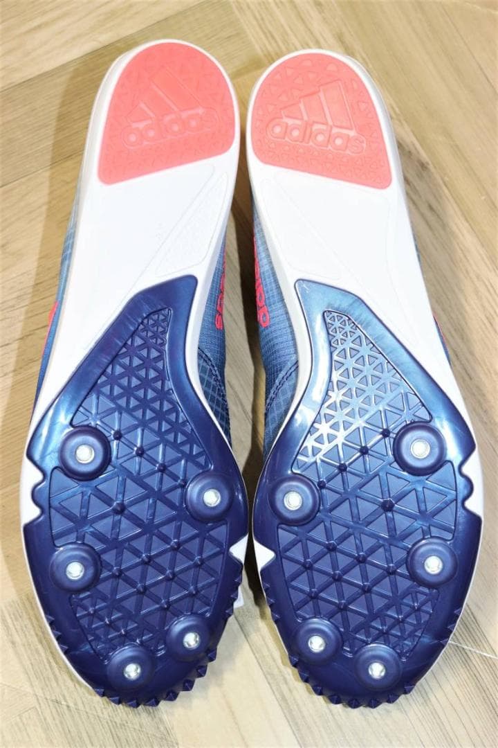新品　adidas DISTANCESTAR 長距離用 陸上スパイク 27cmⒽ