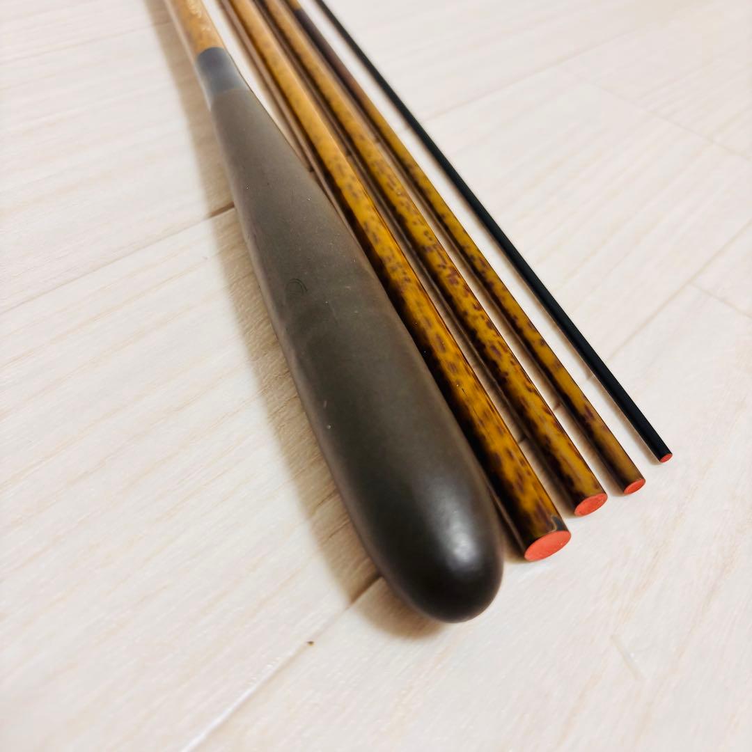 SHIMANO シマノ　へら　へら竿　朱紋峰　先ぬけ 15尺