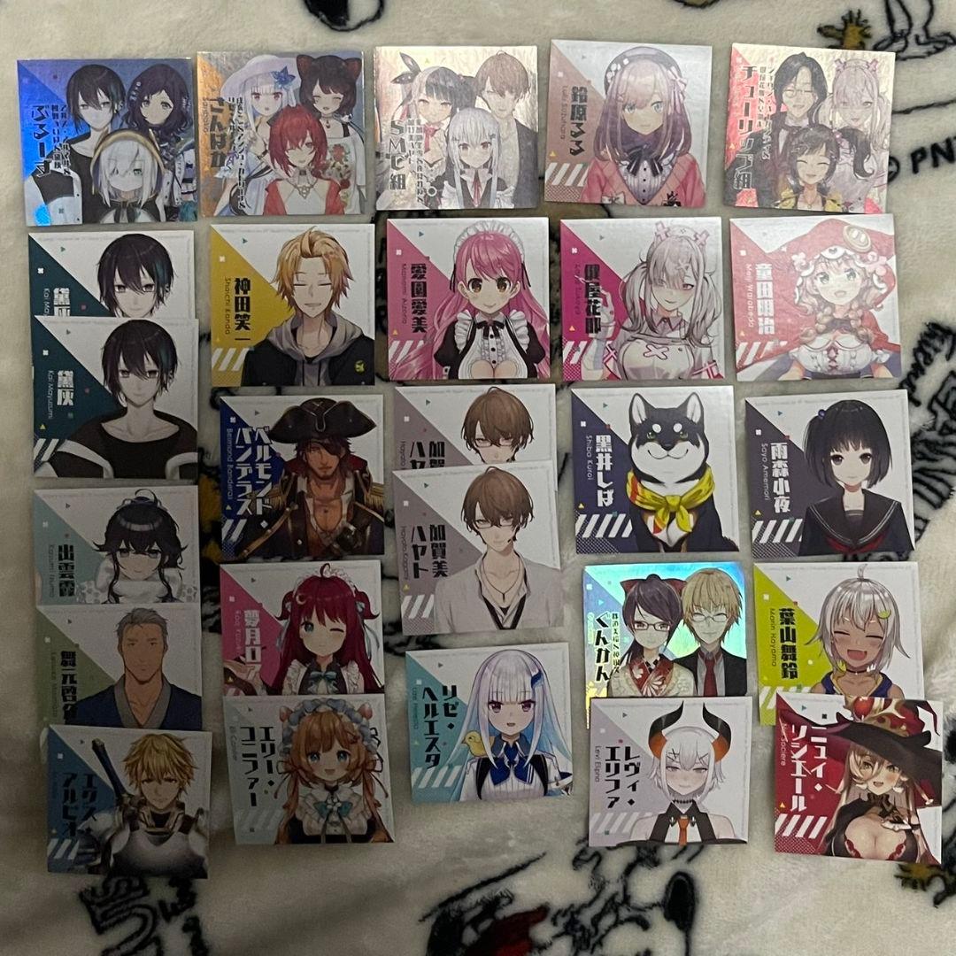 にじさんじグッズまとめ(画像5枚分)