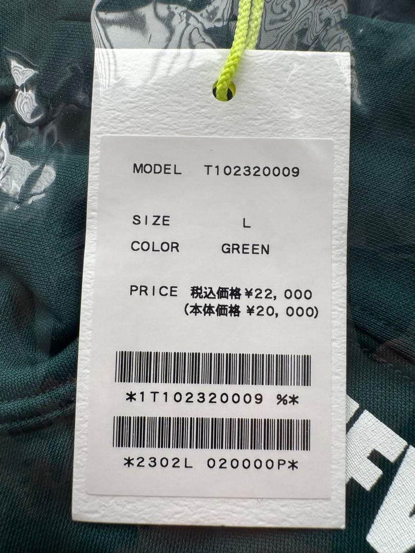 新品未使用　TFW49 長袖　モックネック　サイズL