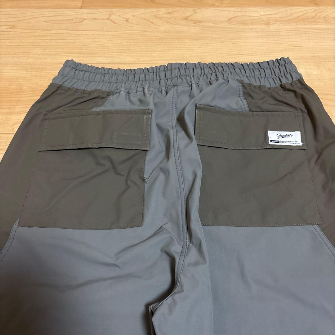 BSRABBIT ウェア パンツ Lサイズ グレー
