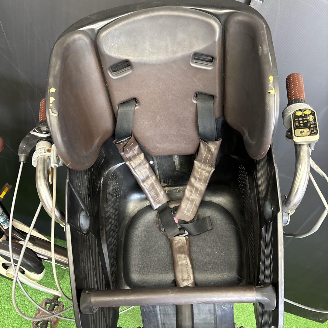 電動自転車 BS Angelino ブラウン 3人乗り対応　29