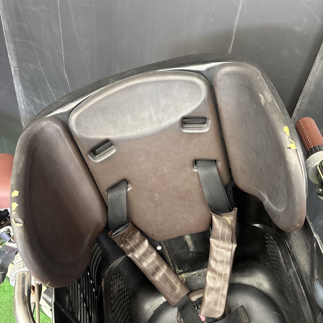 電動自転車 BS Angelino ブラウン 3人乗り対応　29