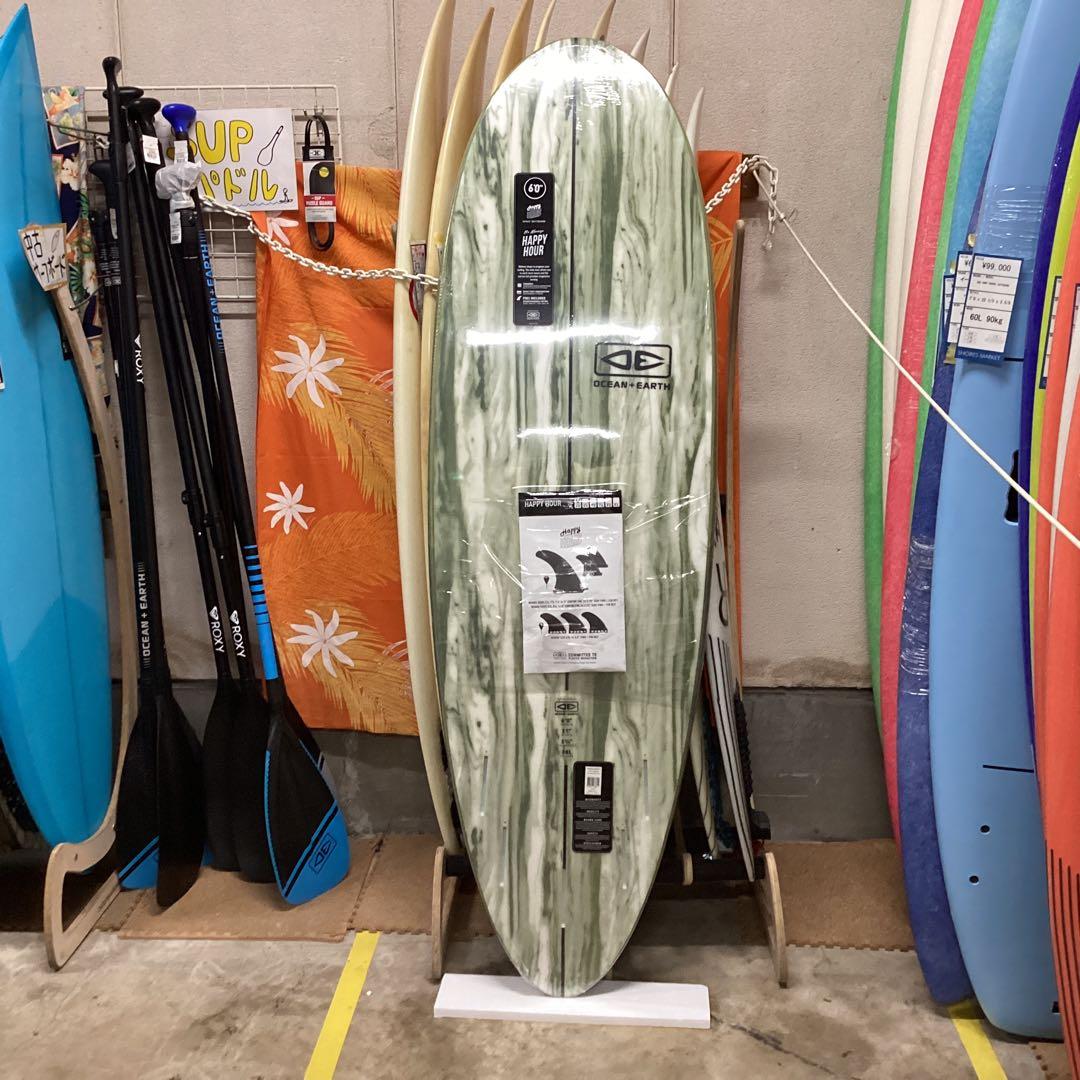 新品格安O＆E無敵の非常に乗りやすいハッピーアワー6’0エポキシソフトフィン付き