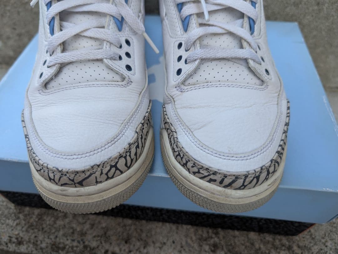 シューズ(男性用) aj3 unc 27cm jordan3