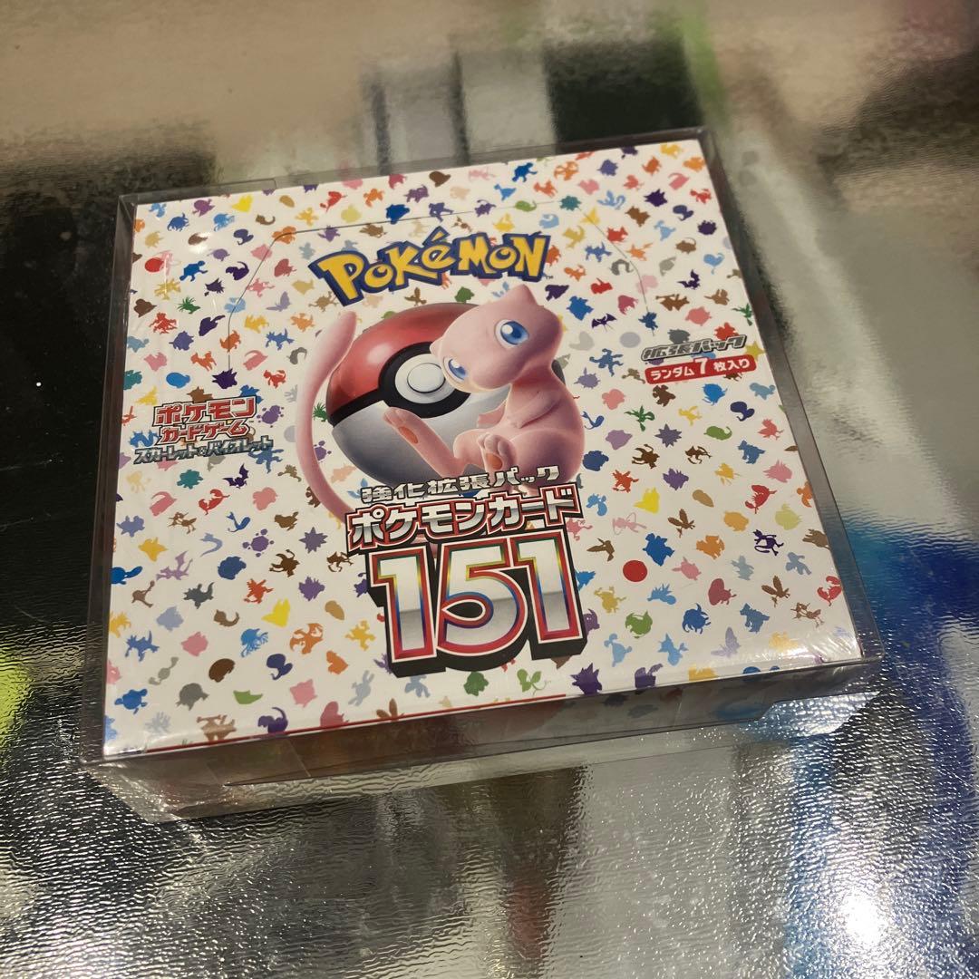 【新品　未開封】ポケモンカード151 ボックス　シュリンク付き