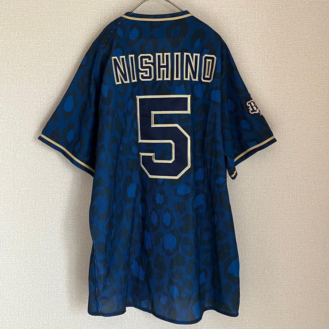 オリックスバファローズ 西野 ユニフォーム 刺繍 M 西野真弘 オリ姫オリ達