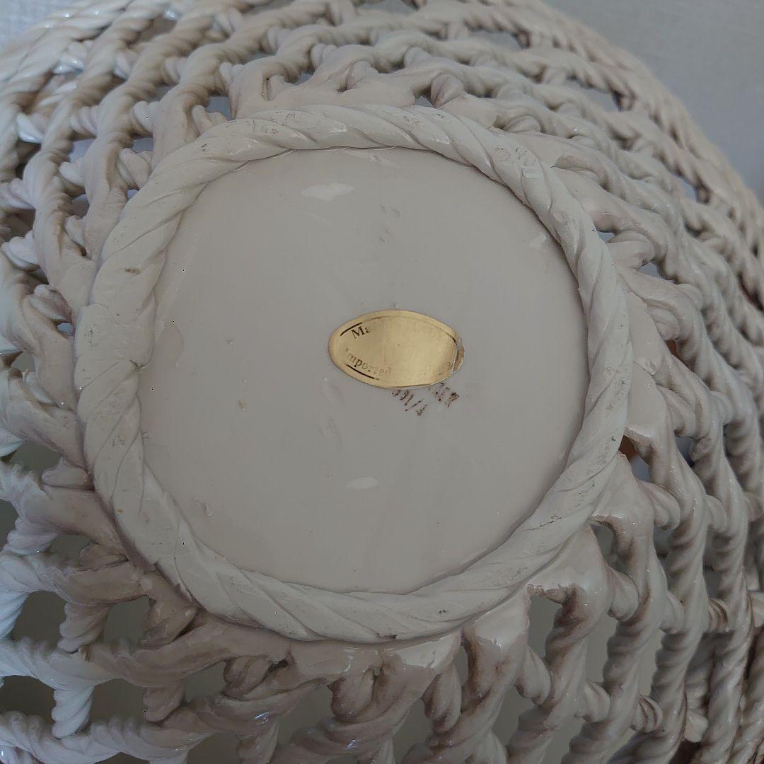 美品陶器バスケット
