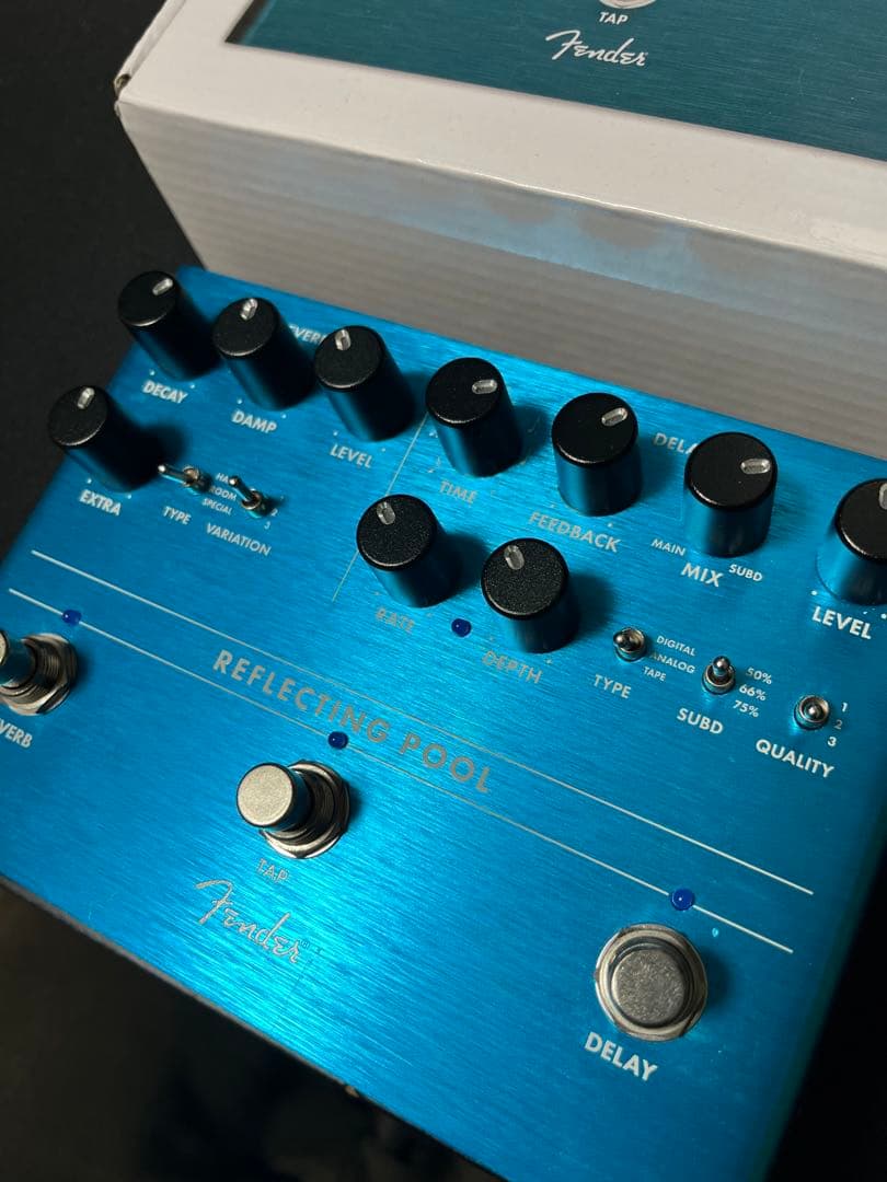ギター Fender Reflecting Pool Delay & Reverb