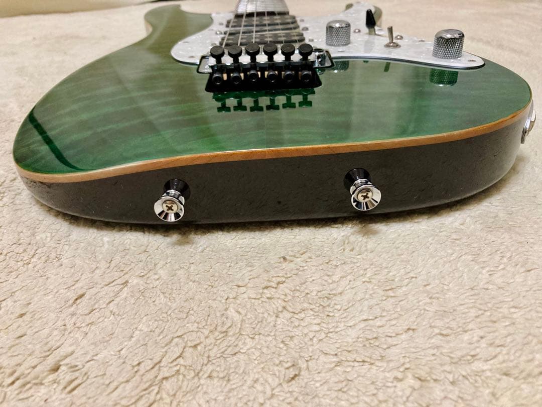 【美品】schecter SD-2-24-AL See-thru Green