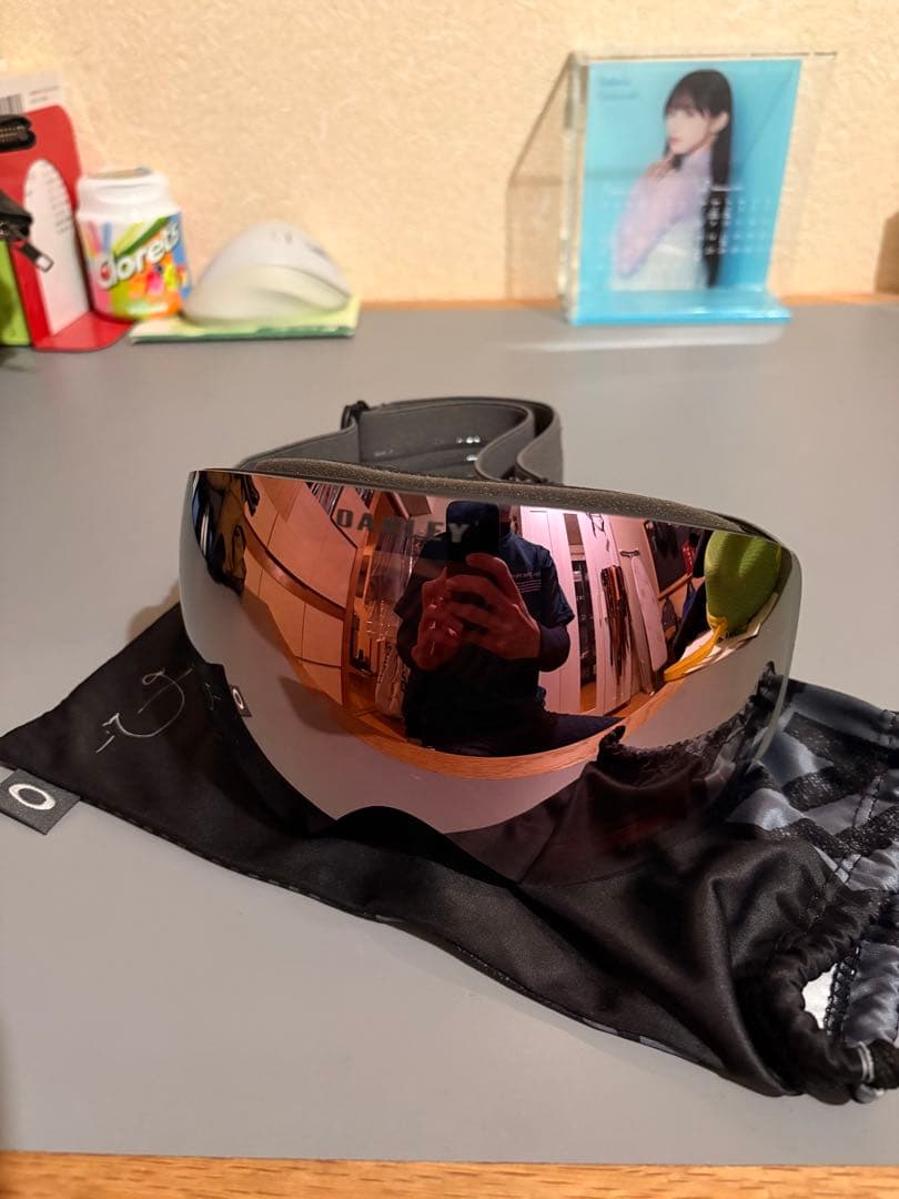 スキー・スノーボードアクセサリー OAKLEY Flight Deck L Prizm Rose Gold